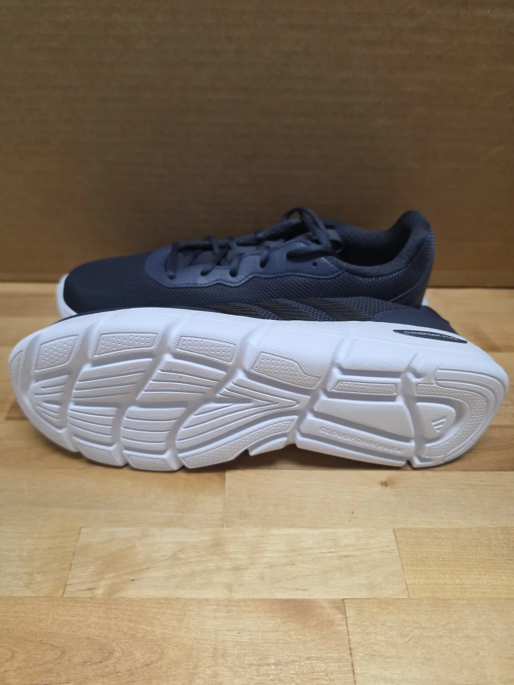 Men's Navy Athletic Running Shoes - Cloudfoam Flex Size 10 Men's
